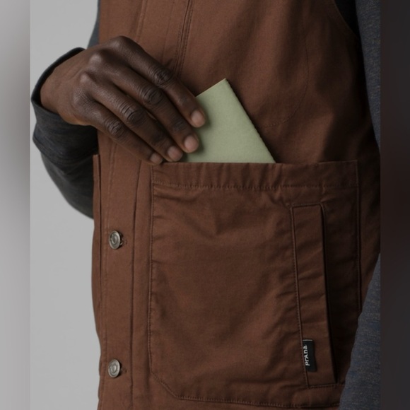 NEW Men’s Prana Trembly Insulated Vest ~ Stout ~ Large ~ HARD TO FIND - Picture 5 of 9